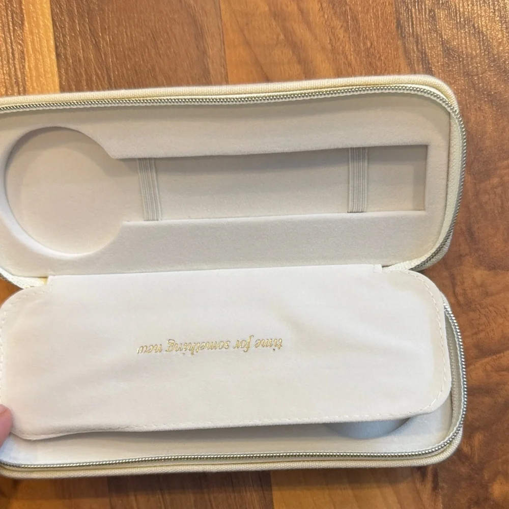 Kate Spade Cream and Black Dotted watch Case